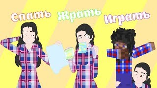 Спать, жрать, играть! meme