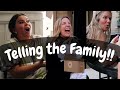 Telling Our Family We’re PREGNANT!