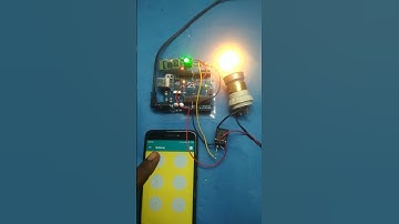 Arduino Uno project | Bluetooth light switch#electronic #control #circuit