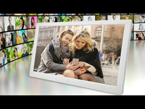 Цифровая фоторамка 10 дюймов с АлиЭкспресс | Электронная рамка для фотографий