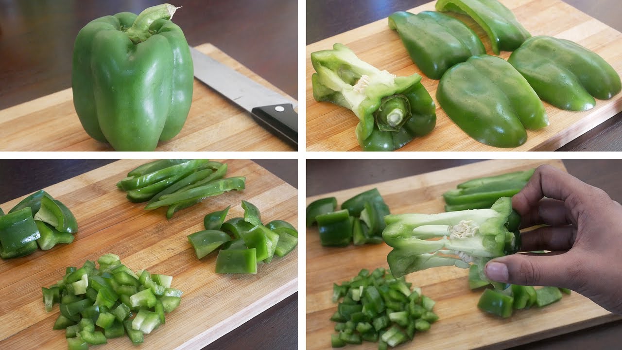 How To Cut a Bell Pepperto minimize waste! - The Natural Nurturer