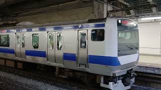 北千住駅を発車する E531系K464編成