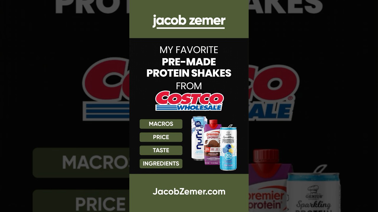 25 Favorite Premade Shakes from Costco