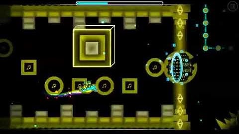 Geometry dash-Glow surface[secret way, kind of...]