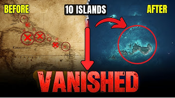 10 Caribische eilanden die van de kaarten verdwenen