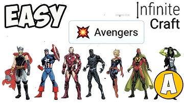 How to make AVENGERS in Infinite Craft (Best method) | How to make AVENGERS in Infinity Craft