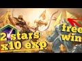 Express Leveling & Informative Gameplay! Azir 2⭐x10 exp vs 3,5⭐ Galio | Path of Champions Runeterra