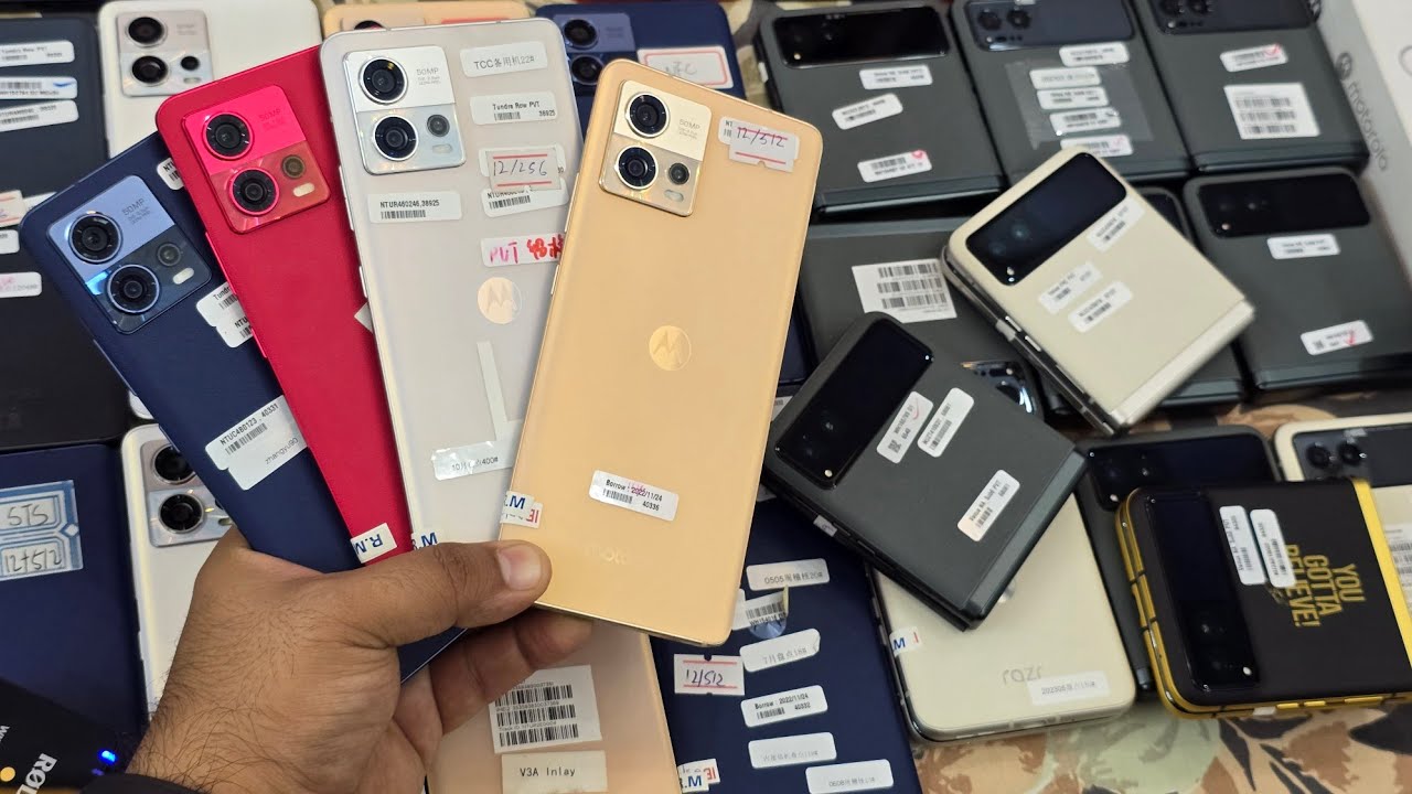 Moto Razr 40 Foldable Phone | Edge 30 Fusion Gaming Phone | G75 5G | Motorola Best Variety 