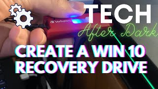 how to create a windows 10 usb recovery drive: media creation tool