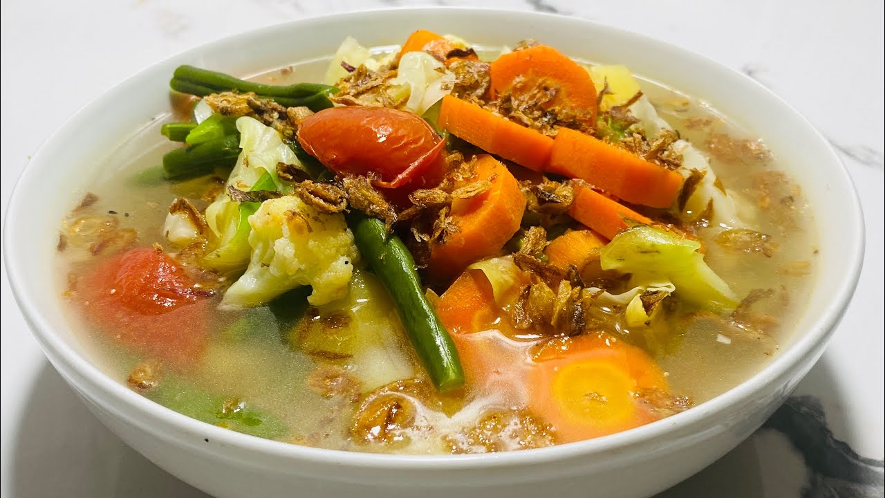 resep sayur sup simpel dan enak ala warteg