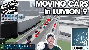 MOVING CARS in Lumion 9 with Mass Move - Lumion Animation Tutorial