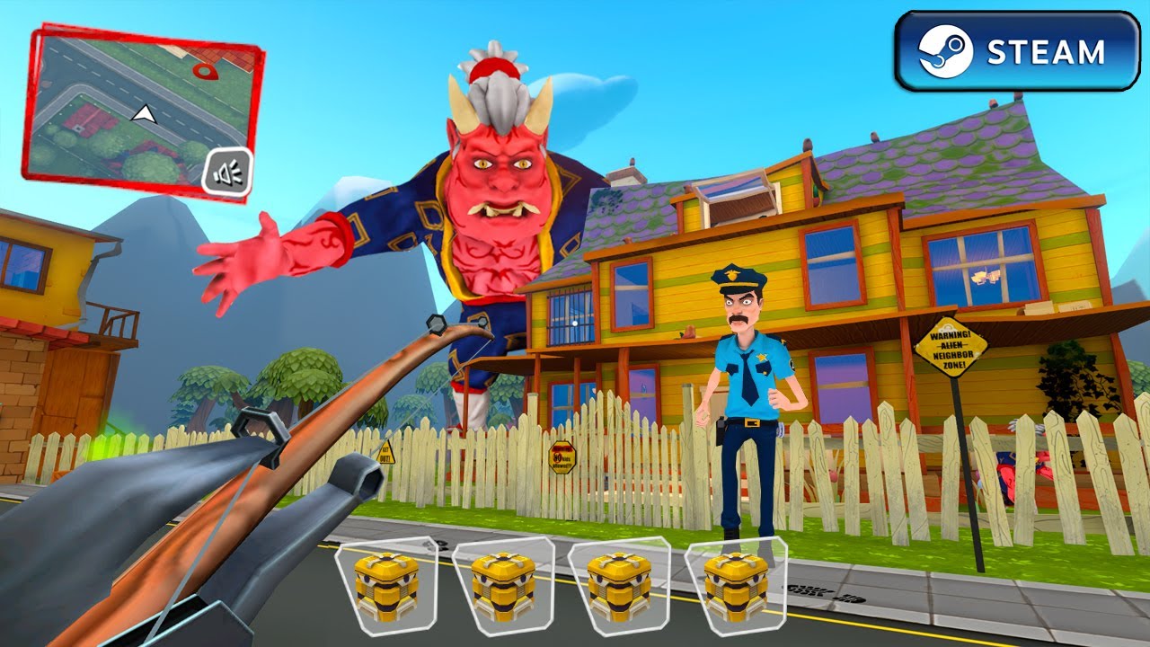 Dark Riddle: Scary Neighbor the Steam version | Gameplay Walkthrough ...