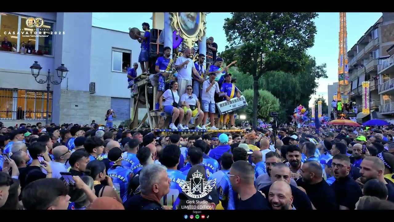 Festa dei Gigli Casavatore 2025 -  “Memorial Pachialone” Esibizione in Piazza la sera