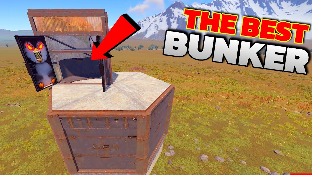 🔨The BEST CIRCLE BUNKER / Rust BASE DESIGN Solo-Duo - YouTube