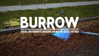 BURROW | Borehole Underground Reconnaissance and Real-time Obstacle Wayfinder