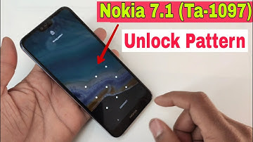 Nokia 7.1 (TA-1097) Unlock Pattern