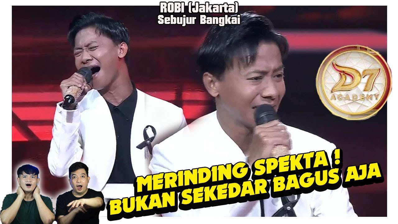 Penuh penghayatan dan bikin mewek Roby (Jakarta) sebujur bangkai