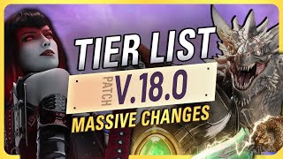Updated TIER LIST For Patch 0.18.0 | Predecessor