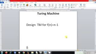 Problem 2 Turing Machine