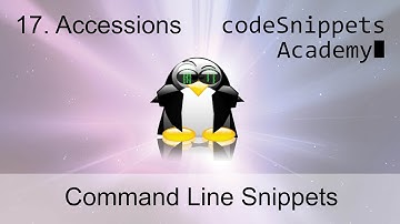 Command Line Tutorial 17. Accessing Files: file attributes/modes, rwx