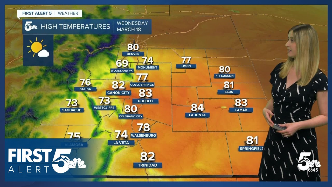 Temperatures continue to inch up toward records this week - YouTube