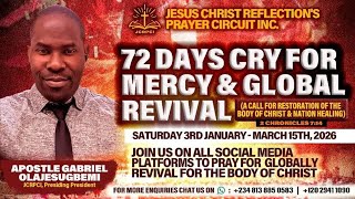DAY 46-RESTORATION OF JOY|| 72 DAYS CRY FOR MERCY & GLOBAL REVIVAL || APOSTLE GABRIEL. O