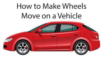 One Method to Make the Wheels Rotate on a Vehicle using Cartoon Animator 5.2