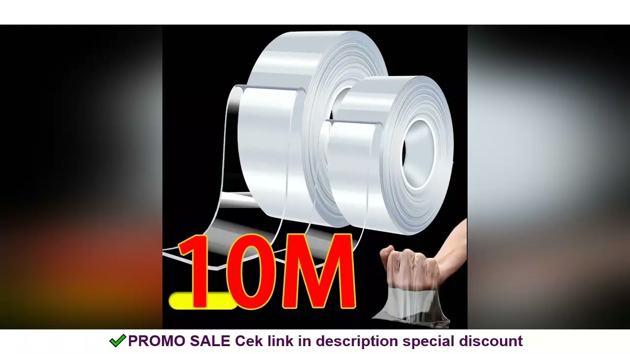 Nano Tape Extra Strong Double-sided Adhesive Tape Waterproof Transparent Decorative Tape Thickened R