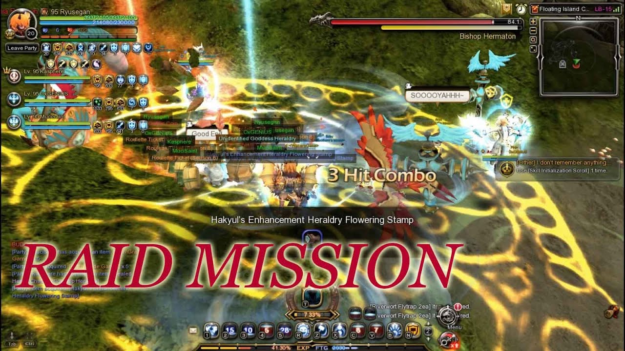 Raid Mission LB15 Barbarian POV - Dragon Nest Sea