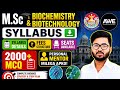 Lucknow University M.Sc Biochemistry & Biotechnology 2026 | Syllabus, Fees, Seats
