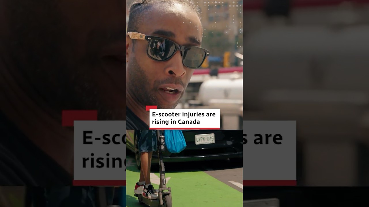 E-scooter injuries are rising in Canada