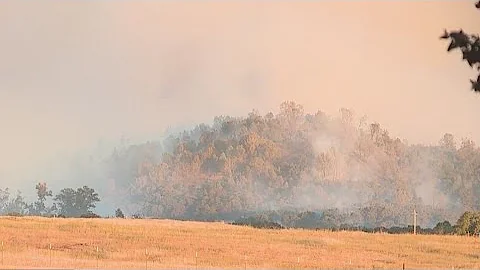 Aero Fire burns thousands of acres in first day in Calaveras County