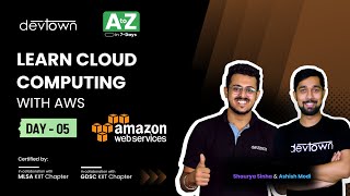 [LIVE] DAY 05 - Learn Cloud Computing With AWS | COMPLETE in 7 - Days
