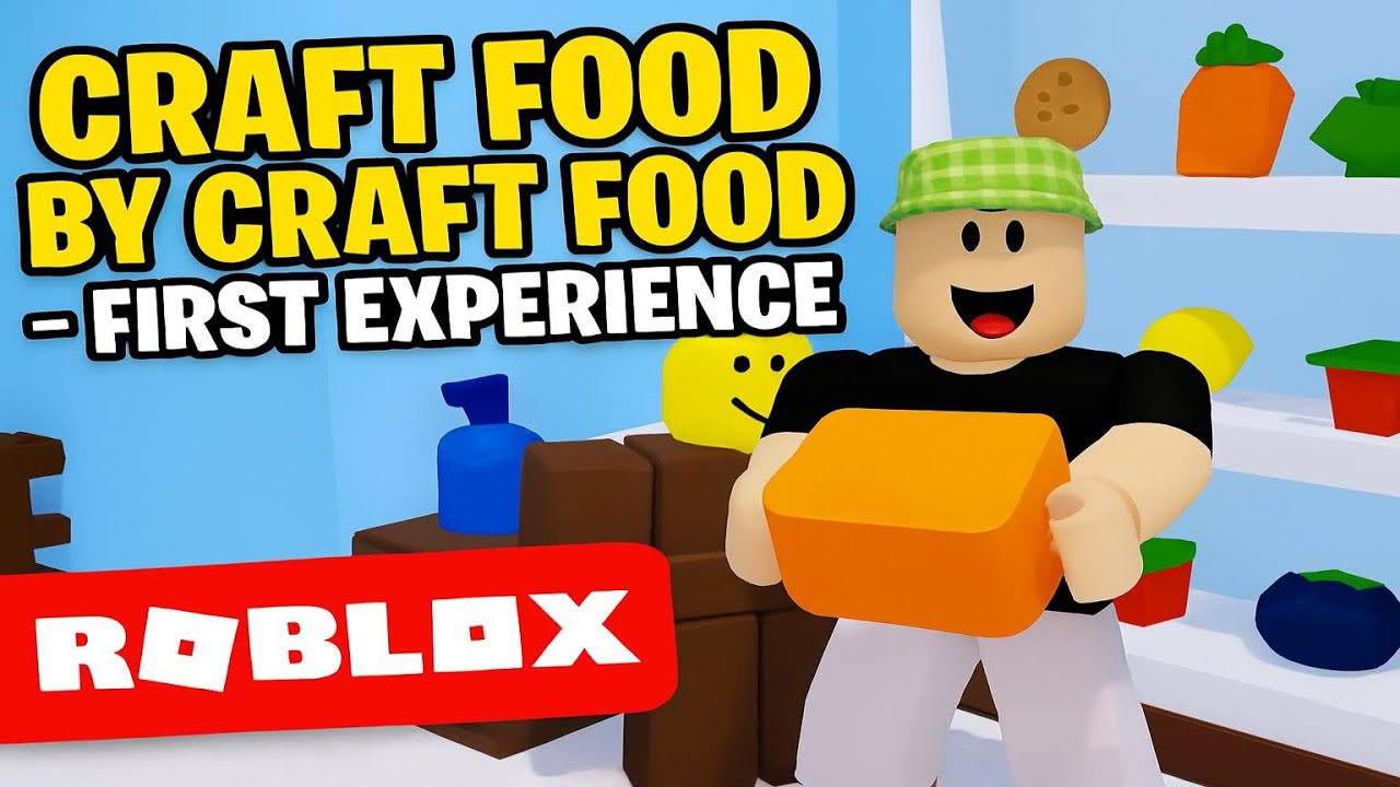 Video Thumbnail for Craft Food By Craft Food - First Experience | Roblox | Gameplay, No Commentary, Android