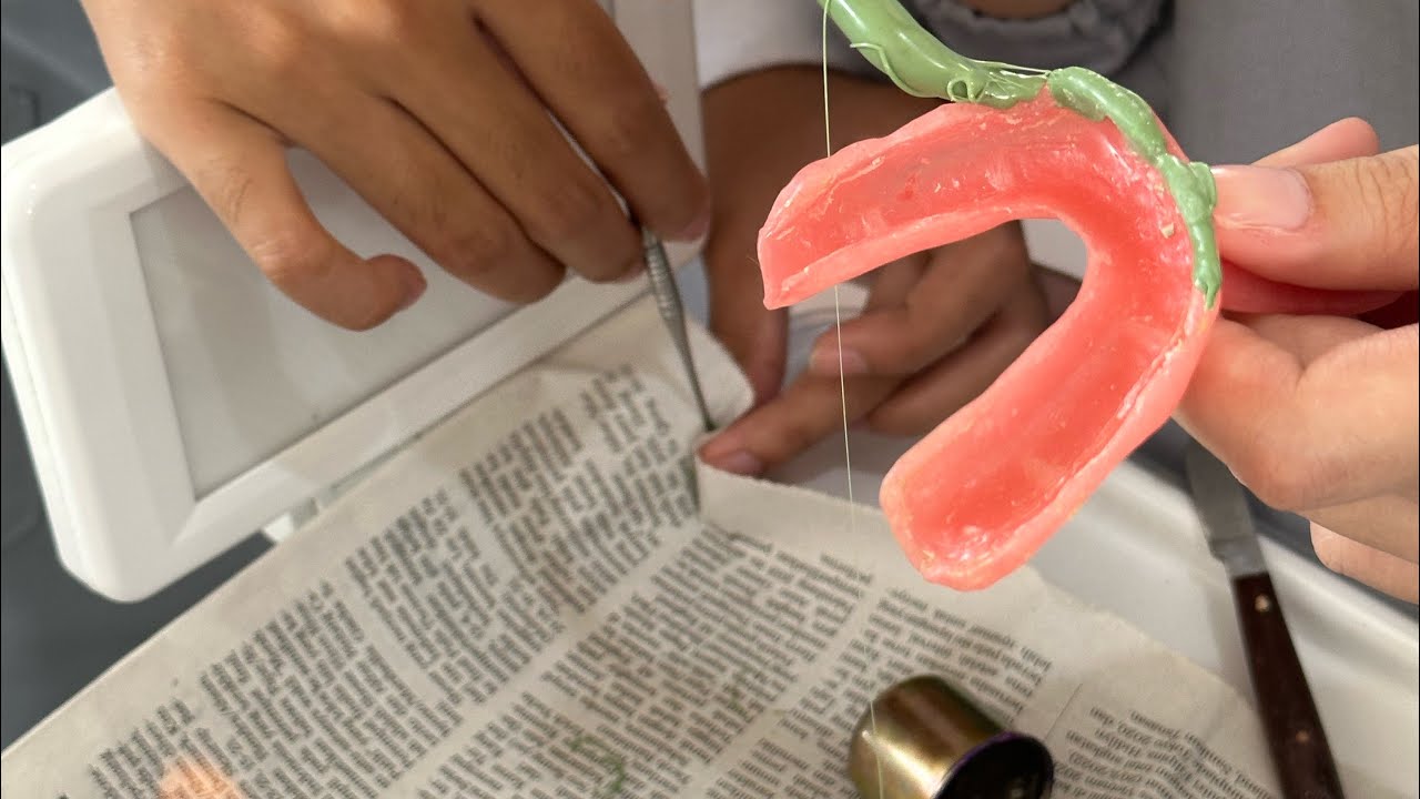 Simulasi pembuatan border moulding & penetapan galangan gigit GTL