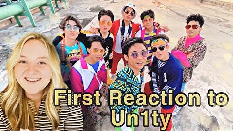 FIRST TIME REACTING TO UN1TY NO MELLOW! M/V REACTION // EMILINALINE