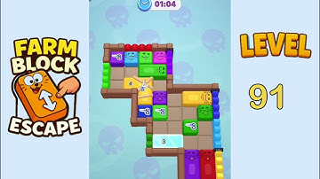 Farm block escape level 91 Solution