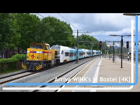[4K] Strukton 303008 komt met Arriva WINK 602, 601 en 604 door Boxtel