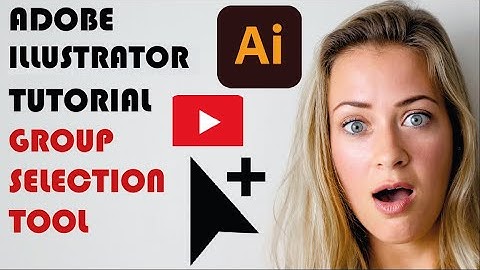 Adobe illustrator tutorial for beginners | group selection tool illustrator | Design with Anees