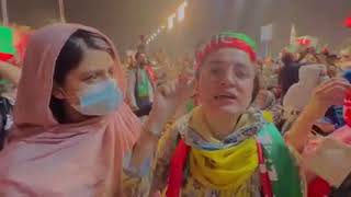 Asma Ikhlas New  Viral Vedio In Peshawar Pti Jalsa