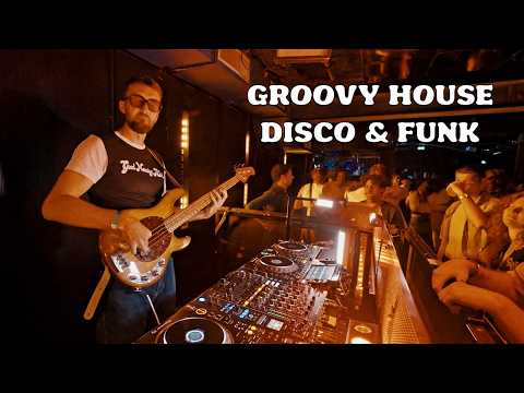 Groovy Disco, Funk & House DJ Set with Live Bass | Jafunk