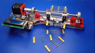 How to Build a Resistor Reel Cutting Machine using Arduino