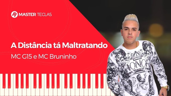 MC Bruninho - Jogo do Amor - Piano tutorial - MASTER TECLAS 