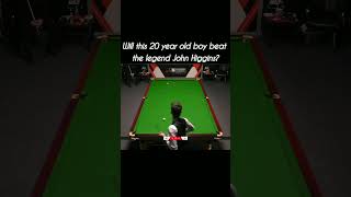super snooker battle in between Liam pullen and John Higgins.Will 20 year old Liam beat the Higgins