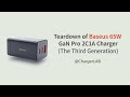 Teardown of Baseus 65W GaN Pro 2C1A Charger (The Third Generation)