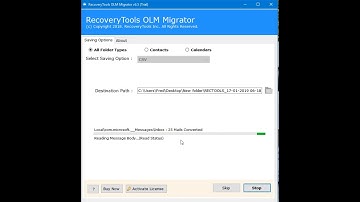 How to Use OLM to CSV Converter to Export Mac OLM Files to CSV?