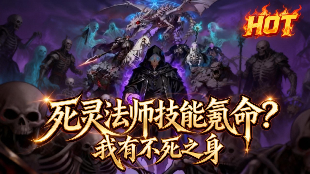 💥💥💥【FULL】《死灵法师技能氪命？我有不死之身》#最新漫劇全集 #漫劇 #熱門漫劇 #漫劇推薦 #AI #阿星推文