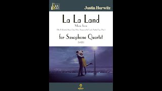 [SATB] LA LA LAND by Justin Hurwitz for Saxophone Quartet