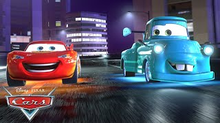 Lightning McQueen and Mater Race in Tokyo | Pixar's Cars Toon - Mater’s Tall Tales