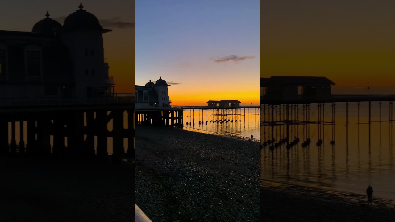 Sunrise vlogging at Penarth Pier | Full video coming soon.